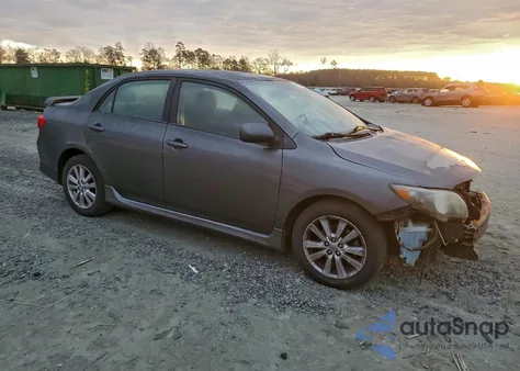 2010 Toyota Corolla Base из США, поврежденный, VIN 2T1BU4EE2AC327595